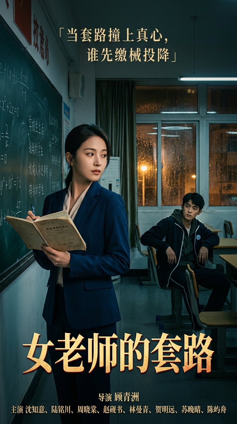 《女老师的套路》海报